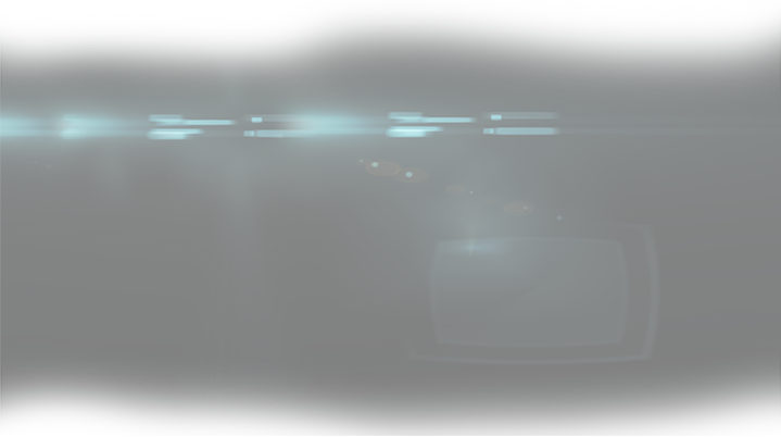 Decorative background flare